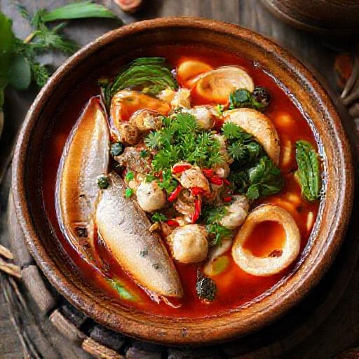 Lẩu Mắm Miền Tây (Mekong Delta Style Fermented Fish Hot Pot)