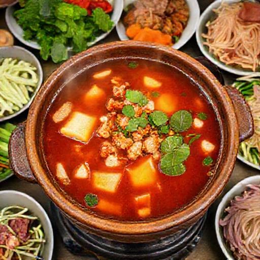 Lẩu Cua Đồng (Traditional Crab Paste Hot Pot)