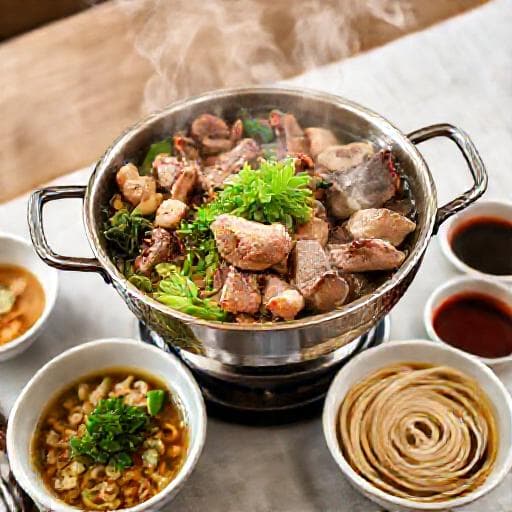 Lẩu Dê Nhanh Gọn (Quick & Easy Goat Hot Pot)