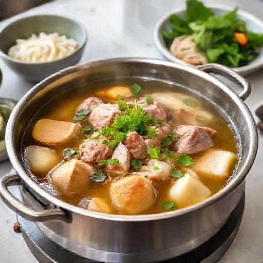 Quick Lẩu Vịt Om Sấu (Simplified Duck Hot Pot)