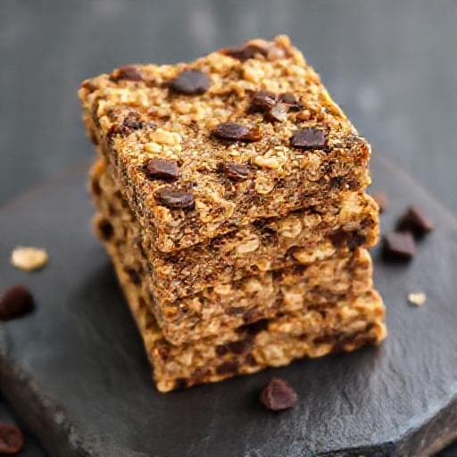 Barres Énergétiques Arachides, Érable, Chocolat et Noix