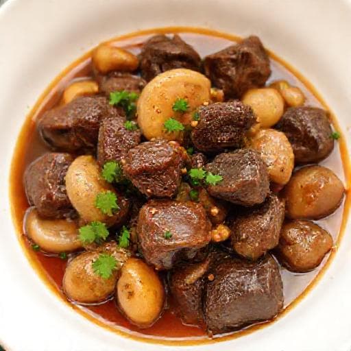 Bœuf Braisé Express aux Oignons