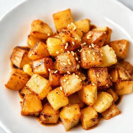 Céleri-rave Rôti Express, Sauce Umami Simplifiée