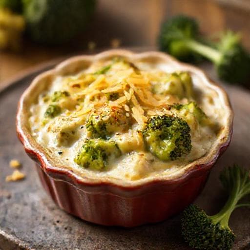 Gratin de Brocolis Express