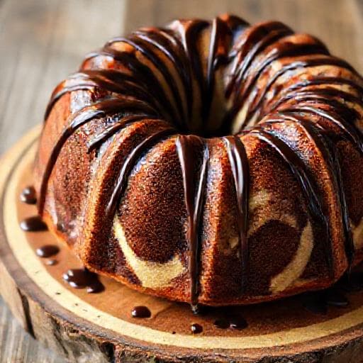 Gâteau Marbré Express