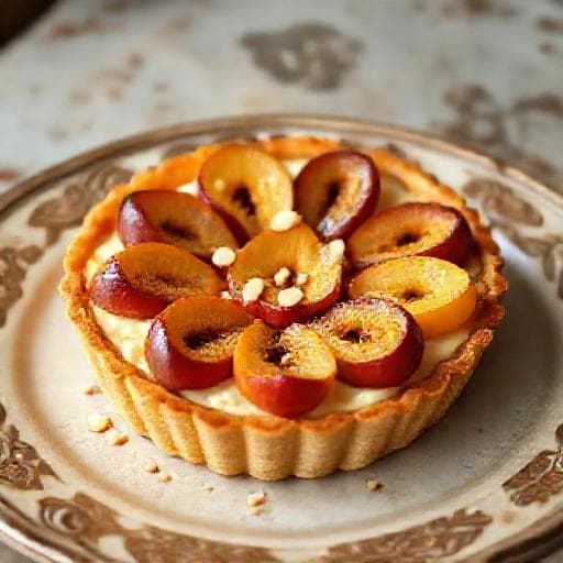 Tarte aux Mirabelles et Amandes de Lorraine