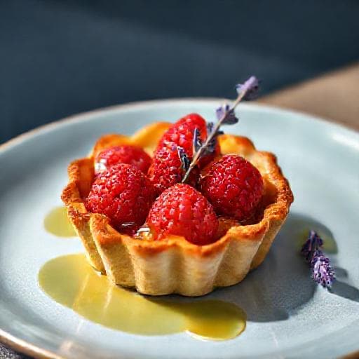 Tartelette Franui à la Lavande et Miel