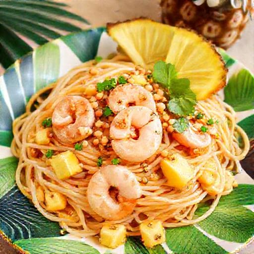 Pad Thai med Räkor och Ananas (Regional Twist)