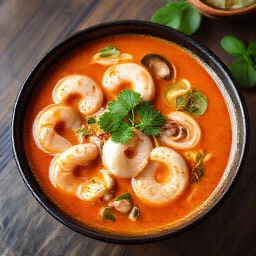 Tom Yum Nam Khon (Krämig Tom Yum)