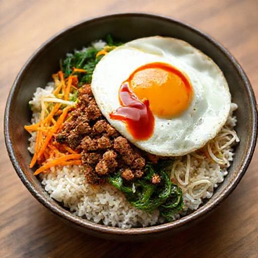 Snabb Bibimbap