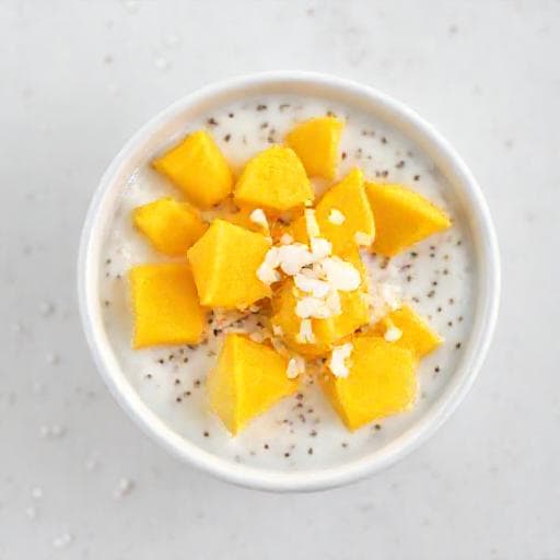 Snabb Chiapudding med Kokosmjölk