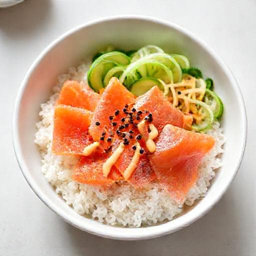 Snabb Poké Bowl med Lax
