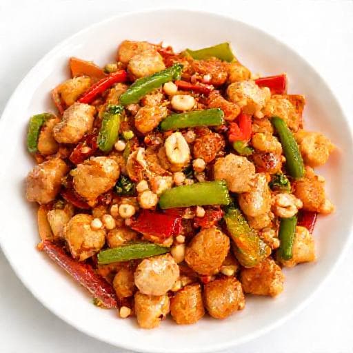 Snabb Kung Pao Kyckling