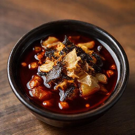 Krispig Chiliolja med Umami (Japansk Twist)