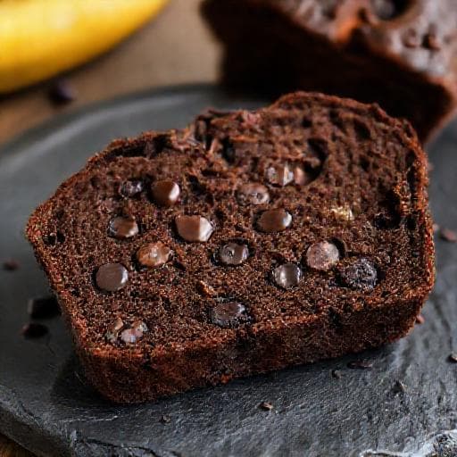 Bananbröd med Choklad och Kaffe