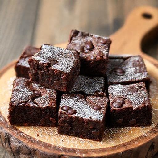 Klassiska Amerikanska Brownies