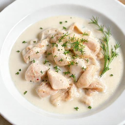 Snabb Dillkött