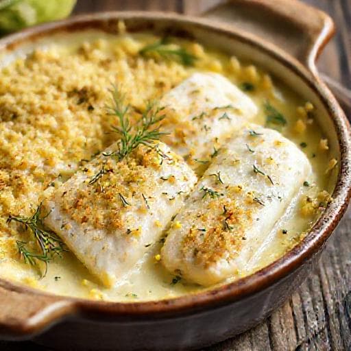 Fiskgratäng med Dill och Citron (Skärgårdsinspirerad)