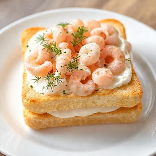 Snabb Smörgåstårta med Räkor