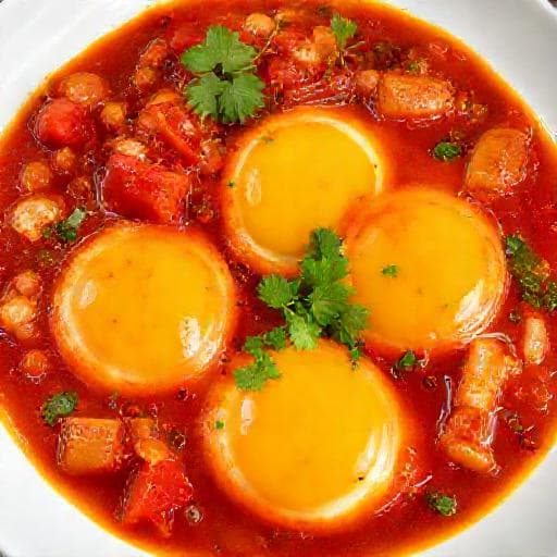 Telur Masak Tomato Klasik