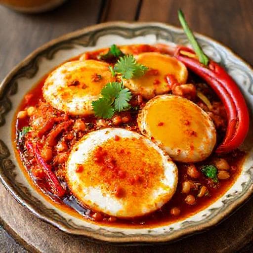 Telur Masak Berlada Nyonya