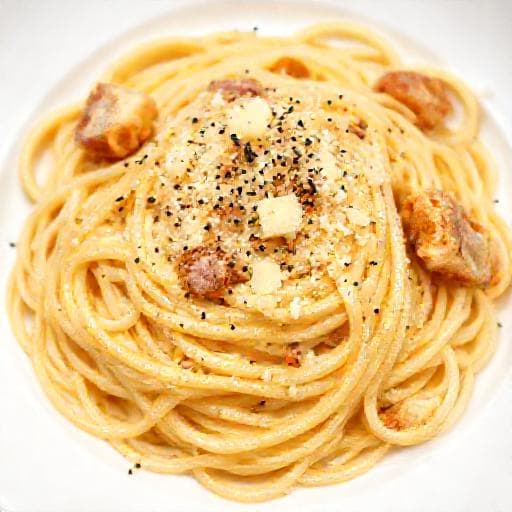 Spaghetti Carbonara Klasik