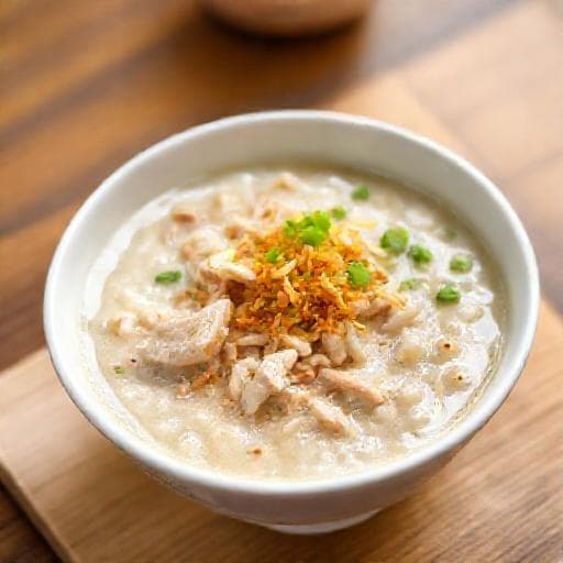 Bubur Nasi Berlauk Ekspres
