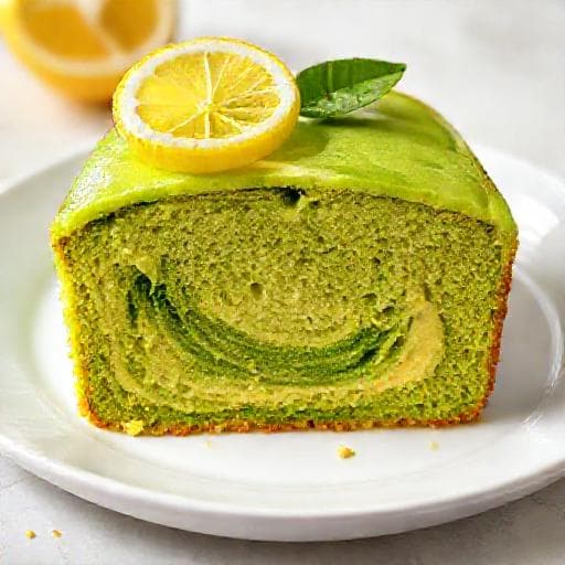 Kek Lemon Pandan
