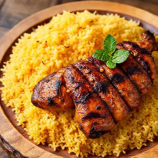 Nasi Beriani Ayam Bakar Johor
