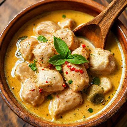 Ayam Masak Limau Purut Tradisional