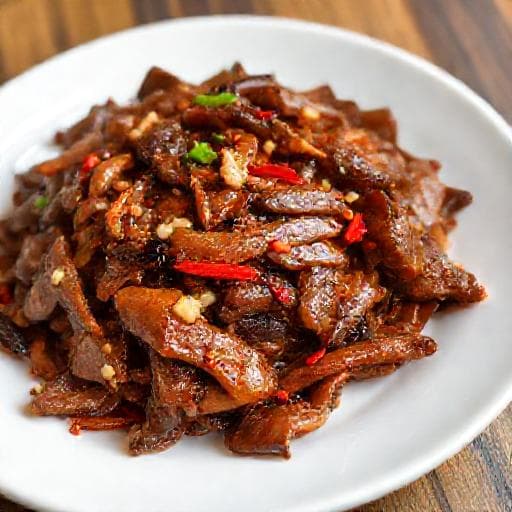 Daging Goreng Cili Padi Ekspres