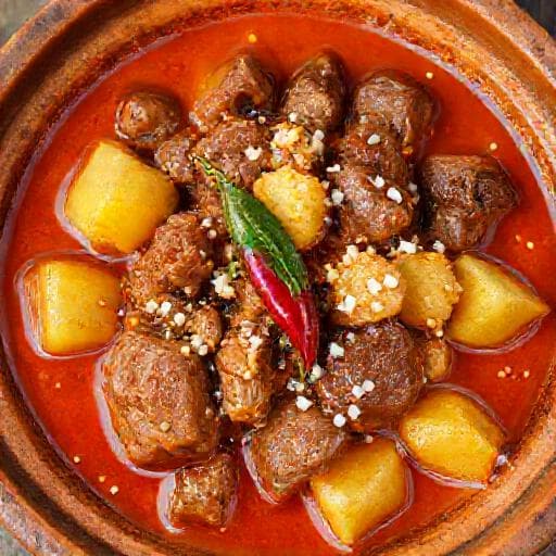 Daging Masak Lemak Nenas Pedas Berkerisik