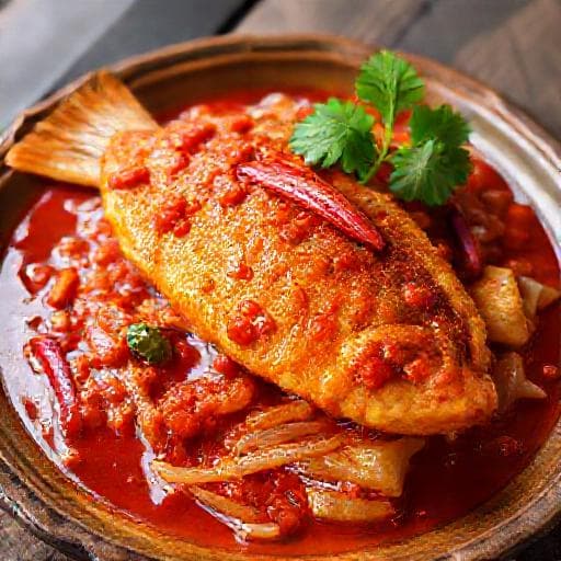 Ikan Selar Kuning Masak Sambal Klasik