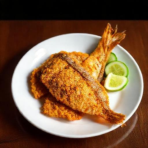 Ikan Selar Goreng Kunyit Klasik
