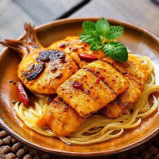 Ikan Selar Goreng Kunyit Bersama Belacan