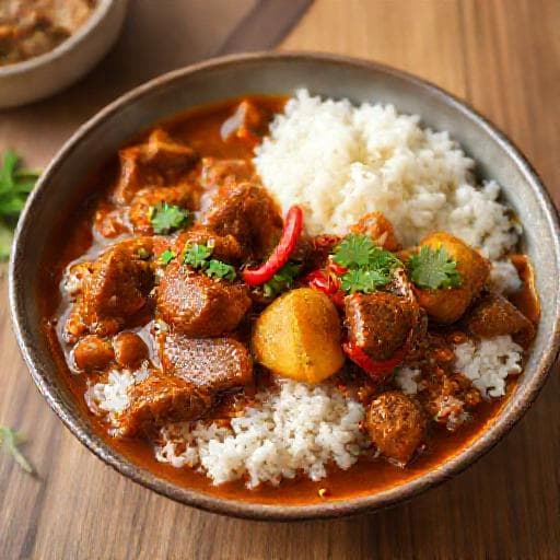 Nasi Kukus Gulai Kawah Ekspres