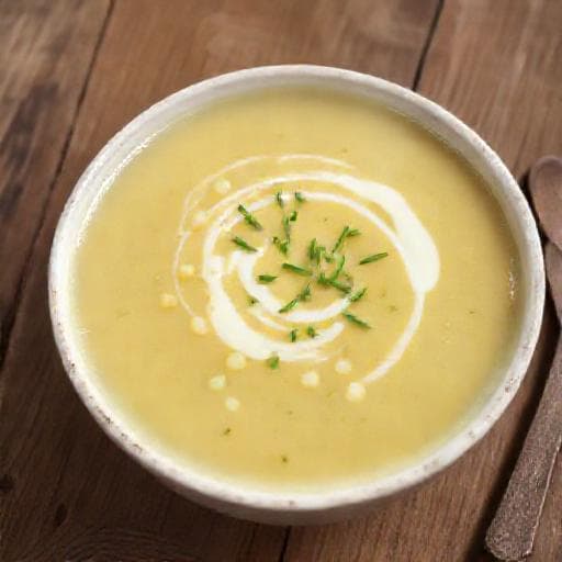 Klassisk Kartoffel-Porresuppe
