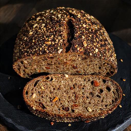 Nordisk Kernerugbrød med Nødder og Frø