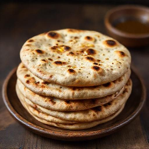 Klassisk Naanbrød
