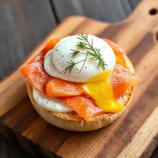Hurtig Æg Benedict (uden hollandaise)