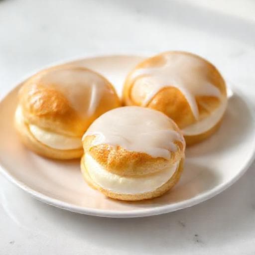 Hurtige Fastelavnsboller med Creme