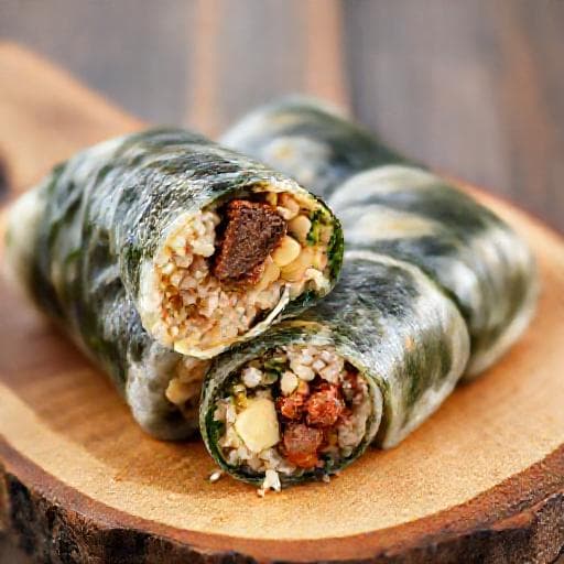 매콤 떡갈비 치즈김밥