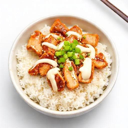 간편 치킨마요덮밥