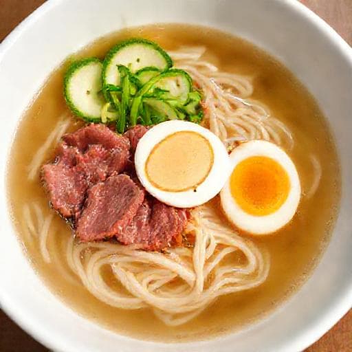 간편 비빔 물냉면