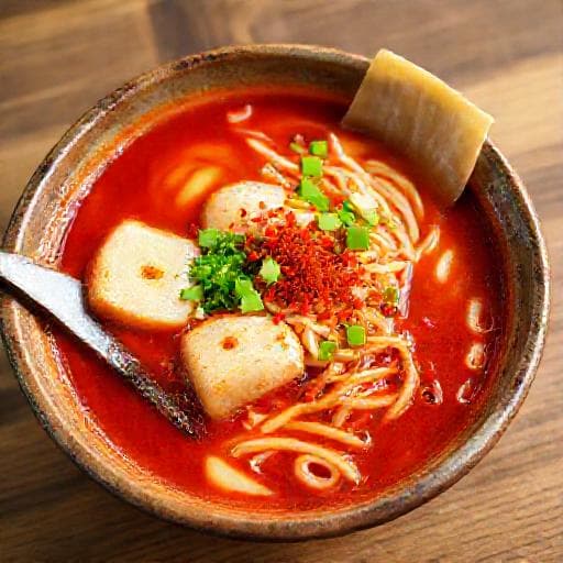 김치 떡라면