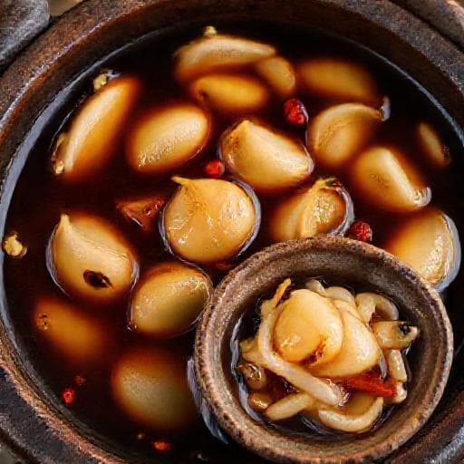 전통 마늘장아찌