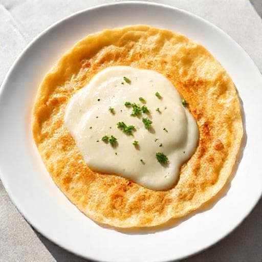 Crepioca Rápida de Queijo