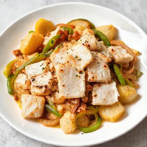 Bacalhau à Espanhola Simplificado