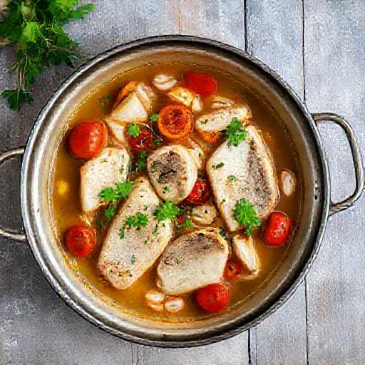 Cataplana de Peixe Rápida