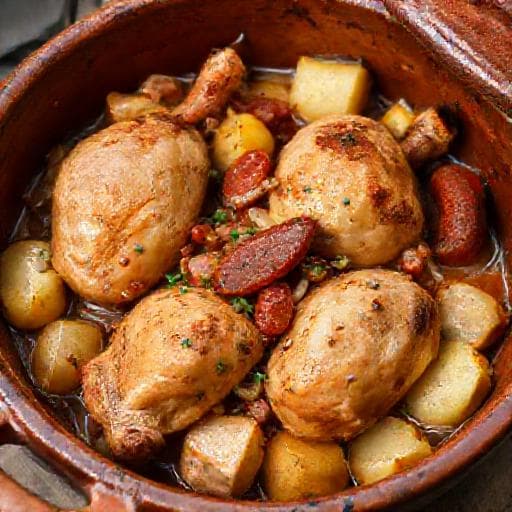 Frango na Púcara Rápido